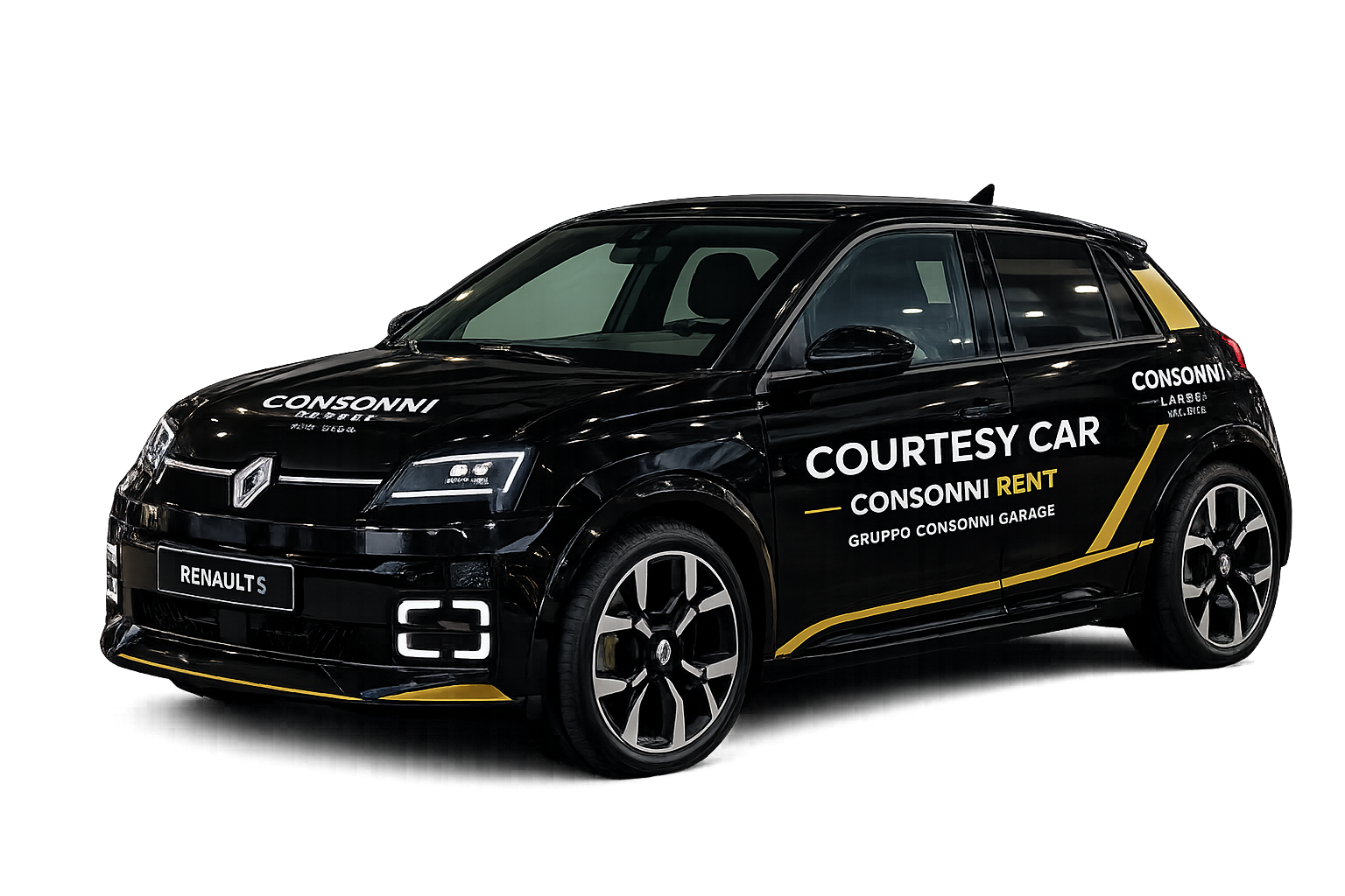 Renault 5 Courtesy Car Consonni Rent